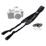 JJC Anti-slip Camera Soft Shoulder Neck Strap for Mirrorless DSLR Fujifilm Canon