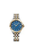 Raymond Weil Women's Tango 30 Frosted Date Bracelet Strap Watch, Silver/Gold