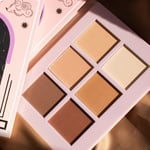 DAPOP Wheel of Fortune Contour Palette MAC 6 Shades Studio Professional makeup