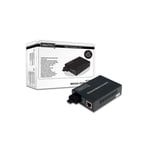 Digitus Rj45 Convertisseur De Fibre Optique 10 100 1000 Lx Avec Connecteur Sc D