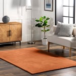 Tapis rabbit haut brick-red 1.602.30