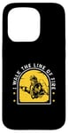 iPhone 15 Pro I Walk The Line Of Fire Awesome Fire Marshal Fire Department Case