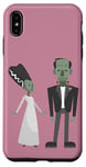 iPhone XS Max happy valentines bride frankenstein monster creepy spooky Case