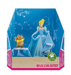 Bullyland 13438 - Jeu de Figurines, Walt Disney Cinderella - Cendrillon et Karli, Figurines peintes à la Main, sans PVC, pour Les Enfants pour Un Jeu imaginatif Multicolore