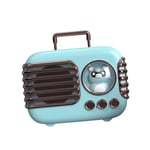 PA Cute Retro Speaker Mini Luggage Mini Speaker Creative Vintage Lo 2