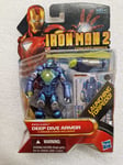 MARVEL Iron Man 2 Concept Series Deep Dive Armor Iron Man Action Figure Hasbro