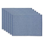 DII Tabletop, Cotton, Stonewash Blue, Placemat Set