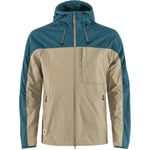 Fjällräven Mens High Coast Wind Jacket (Vit (FOSSIL-DEEP SEA/118-574) XX-large)