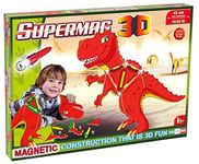 Supermag- Jeu de Construction-Supermag-3D T-Rex, 950608