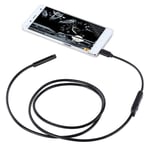 (#60) Waterproof Micro USB Endoscope Snake Tube Inspection Camera with 6 LED for Newest OTG Android Phone, Length: 1m, Lens Diameter: 7mm