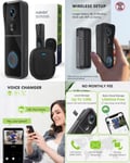 MUBVIEW Doorbell Camera Wireless with Chime, Video - No... 