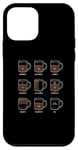 Coque pour iPhone 12 mini Tasse à café humoristique Philosophy Lover