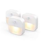 Motion Sensor Night Light | Warm White LED, Stick-On, 3-Pack