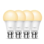 TP-Link Tapo L510B(4-pack) Smart Wi-Fi Light Bulb, Dimmable