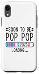 Coque pour iPhone XR Soon to Be Pop Pop 2025 Loading Annonce de grossesse 2025