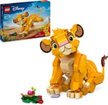 LEGO Disney Simba the Lion King Cub Building Toy for 6 Plus Year Old Girls and