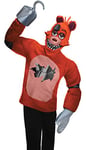 Rubies 820251 Five Nights at Freddy's Foxy Adult Sized Costume, Cartoon, Multi, Small