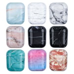 For Apple Airpods 1/2 Earphone Charger Case Marble Cover Skin Protector Caseuk