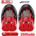 FOR Milwaukee M12 12V Lithium-Ion Battery 2PACK 3.5Ah 48-11-2420 Cordless Drills