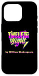 iPhone 16 Pro Twelfth Night Title Shakespeare Comedy Play Case