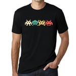 Homme Tee-Shirt Jeux Vidéo Rétro Jeux D'arcade Classiques - Retro Video Games Classic Arcade Gaming - T-Shirt Graphique Éco-Responsable Vintage Cadeau Nouveauté