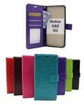 Crazy Horse Wallet Nokia G60 5G (Svart)