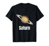 Saturn T-Shirt - Solar System Ring Planet T-Shirt