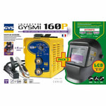 GYS MMA Inverter Soudeur GYSMI 160 P + Casque De Soudage 030435 LCD TECHNO 11