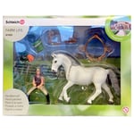 Schleich Horse Club Cavalière sur jument Lipizzan 41433 cheval chevaux