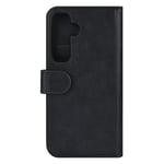 Essentials Samsung Galaxy S24 FE Fodral 2-in-1 Vegan Leather Svart