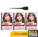 L'Oréal Paris Excellence Creme 6.1 Dark Ash Blonde Hair Color 3-Pack