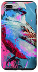 iPhone 7 Plus/8 Plus White Crowned Sparrow Bird Lover Graffiti Art Case