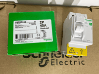 Interrupteur différentiel SCHNEIDER Resi9 XP 40A 30mA Type AC 2P - R9PRC240