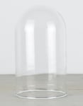 Vintage Look Small Glass Display Dome Height 16 cm