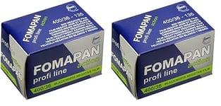 Foma 400/36-135 Fomapan Action Film négatif Noir et Blanc (Lot de 2)