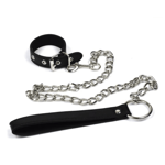 BDSM Leash Chastity Device Collar Penis Stretcher Roleplay Sex Toy Couples Lead