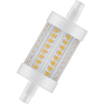 Ledvance LED LINE klar 78mm 806lm 7,3W/827 R7s