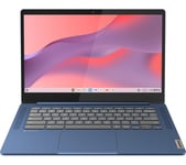 LENOVO IdeaPad Slim 3 14" Chromebook - MediaTek Kompanio 520, 64 GB eMMC, Blue, Blue