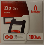 Disque Iomega ZIP 100MB - Compatible PC/MAC - Neuf et Emballé