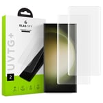 Glastify UVTG+ 2-Pack Glass Screen Protector for Samsung Galaxy S23 Ultra, Clear