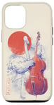 iPhone 12/12 Pro Beautiful Song Musician Flamingo Cello Player Music Lovers Case