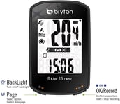 Cyclo-Ordinateur GPS Vélo BRYTON Rider 15C Neo Avec Cadence