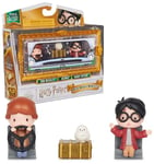 WIZARDING WORLD HARRY POTTER - 3 FIGURINES VOITURE VOLANTE MOMENTS MAGIQUES - 3 Poupées Figurines Articulées - Figurine Harry Potter - Jouet Harry Potter - Jouer et Exposer - Jouet Enfant 6 ans et +