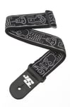 D'addario D'Addario Joe Satriani Guitar Strap, Skull n' Bones