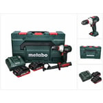 Bs 18 ltx bl i Perceuse-visseuse sans fil 18 v 130 Nm + 2x Batteries 4,0 Ah + Chargeur + x - Metabo