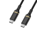 OtterBox Premium Cable USB C-C 2M USB-PD, noir - Neuf