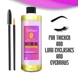 S4STARS PURE CASTOR OIL FOR THICKER AND LONG EYELASHES AND EYEBROWS 30ML  UK