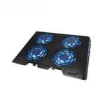 ZYDP Laptop Cooler Cooling Pad - Slim Portable USB Powered Laptop Stand With 4 Fan