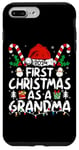 iPhone 7 Plus/8 Plus First Christmas As Grandma 2024 Family Matching New Grandma Case