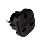 Adaptateur de Prise UK vers EU, Adaptateur de voyage Prise Type G vers type E et